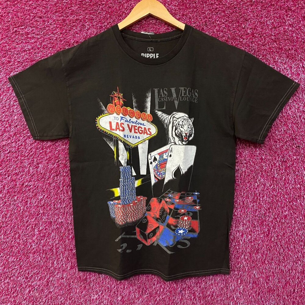 Ripple Junction Vegas Casino Viva Las Vegas Streetwear Tee Large